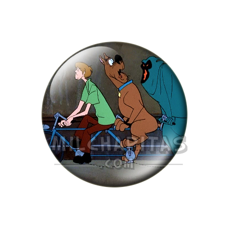Chapa de Scooby Doo: Shaggy y Scooby-Doo (En Tándem)