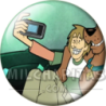 Chapa de Scooby Doo: Shaggy y Scooby-Doo (Haciéndose un Selfie)