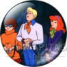 Chapa de Scooby Doo: Velma, Fred y Daphne