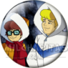 Chapa de Scooby Doo: Velma y Fred (En la Nieve)