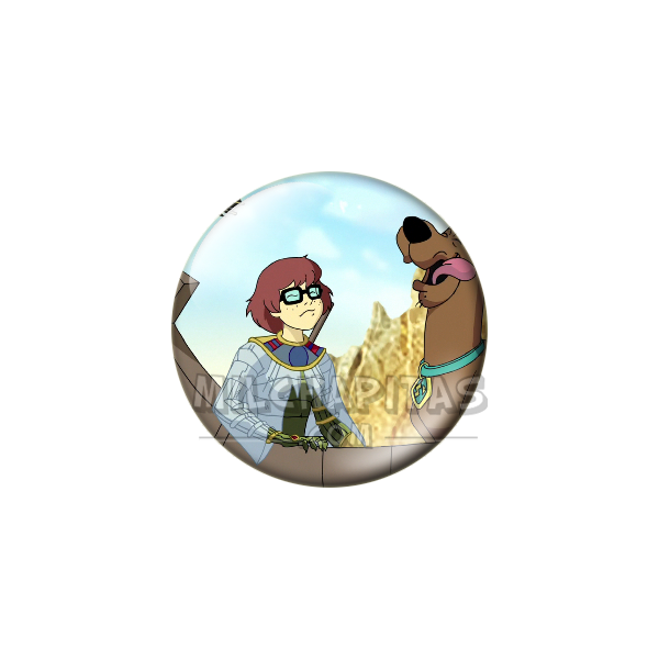 Chapa de Scooby Doo: Velma y Scooby-Doo