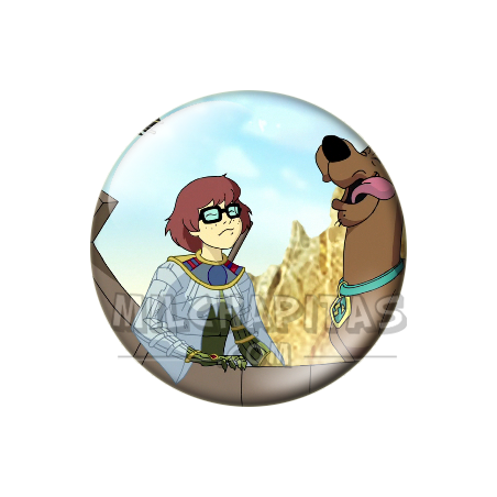 Chapa de Scooby Doo: Velma y Scooby-Doo