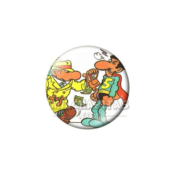 Chapa de Superlópez: Superlópez (Pagando)