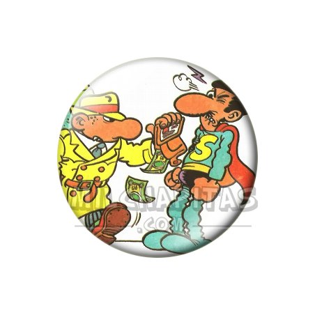 Chapa de Superlópez: Superlópez (Pagando)