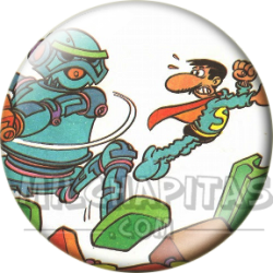 Chapa de Superlópez: Superlópez (Contra el Robot)
