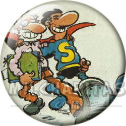 Chapa de Superlópez: Superlópez (Con el Anciano)