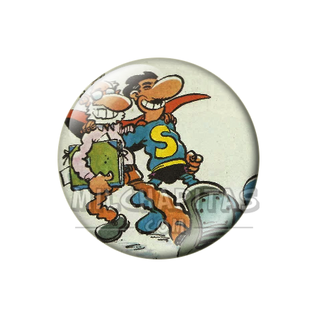Chapa de Superlópez: Superlópez (Con el Anciano)