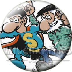 Chapa de Superlópez: Superlópez (Con un Amigo)