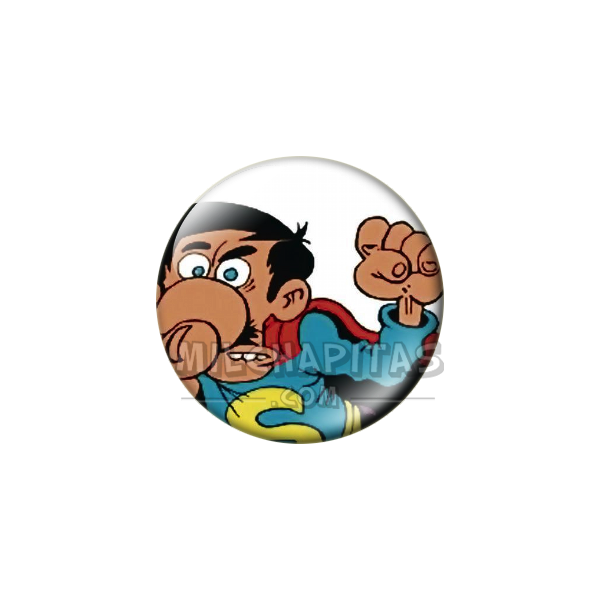 Chapa de Superlópez: Superlópez (Puñetazo)