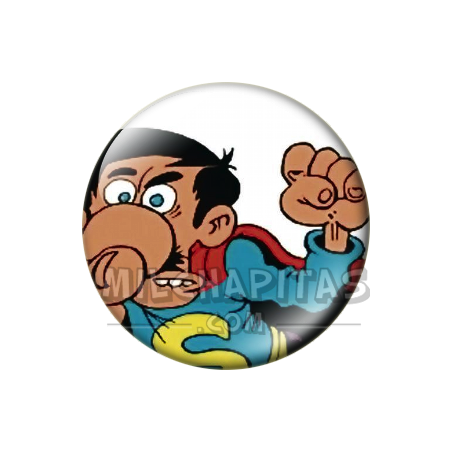 Chapa de Superlópez: Superlópez (Puñetazo)