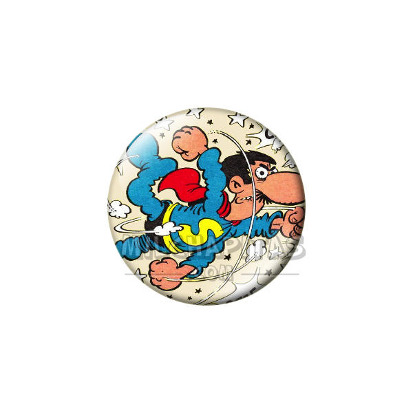 Chapa de Superlópez: Superlópez (Peleándose)