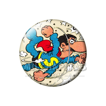 Chapa de Superlópez: Superlópez (Peleándose)