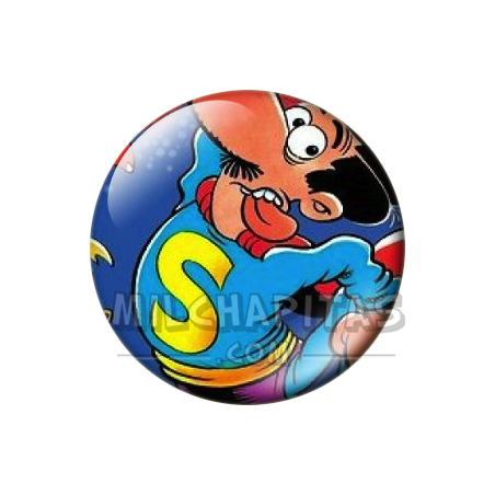 Chapa de Superlópez: Superlópez (Con Monstruos)