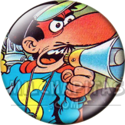 Chapa de Superlópez: Superlópez (Con el Megáfono)