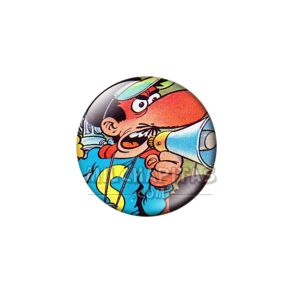 Chapa de Superlópez: Superlópez (Con el Megáfono)