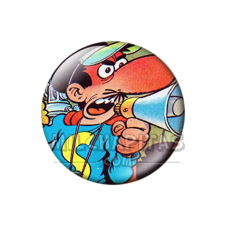 Chapa de Superlópez: Superlópez (Con el Megáfono)
