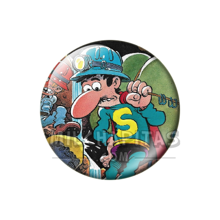 Chapa de Superlópez: Superlópez (En la Mina)