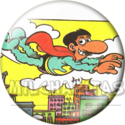 Chapa de Superlópez: Superlópez (Volando sobre la Ciudad)