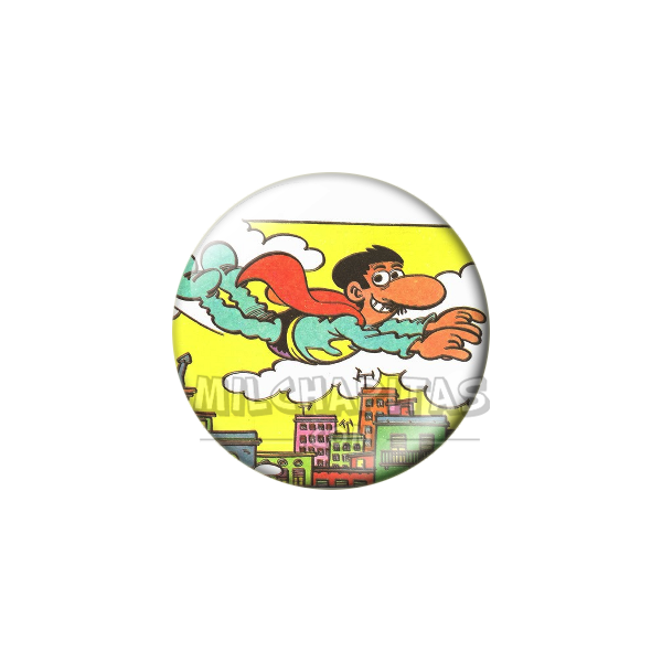 Chapa de Superlópez: Superlópez (Volando sobre la Ciudad)