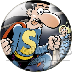 Chapa de Superlópez: Superlópez (Con los Piratas)