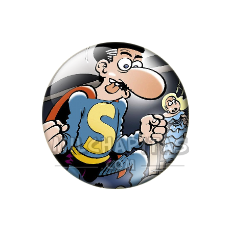 Chapa de Superlópez: Superlópez (Con los Piratas)