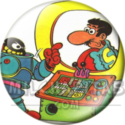 Chapa de Superlópez: Superlópez (En la Máquina)