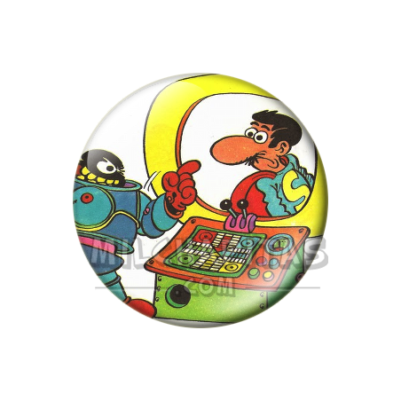 Chapa de Superlópez: Superlópez (En la Máquina)