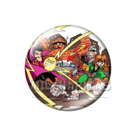 Chapa de Superlópez: El Supergrupo (En Combate)
