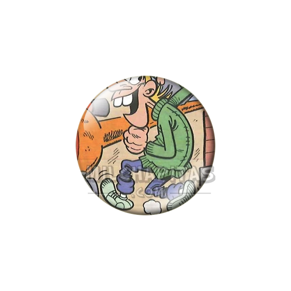Chapa de Mortadelo y Filemón: Jimmy el Cachondo