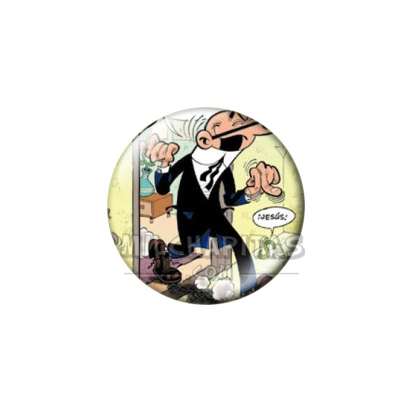 Chapa de Mortadelo y Filemón: Mortadelo (La Bombilla)