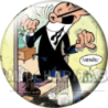 Chapa de Mortadelo y Filemón: Mortadelo (La Bombilla)