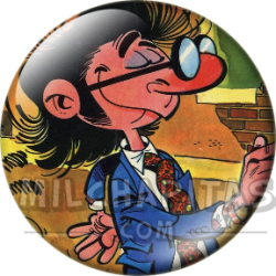 Chapa de Mortadelo y Filemón: Mortadelo (Primera Época)