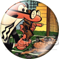 Chapa de Mortadelo y Filemón: Mortadelo (Mundial 82)