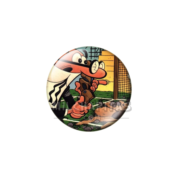 Chapa de Mortadelo y Filemón: Mortadelo (Mundial 82)