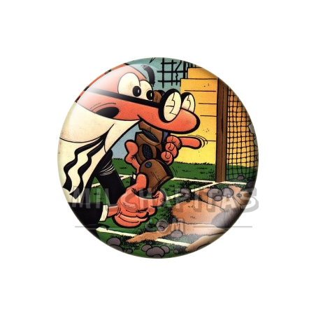 Chapa de Mortadelo y Filemón: Mortadelo (Mundial 82)