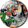 Chapa de Mortadelo y Filemón: El Profesor Bacterio