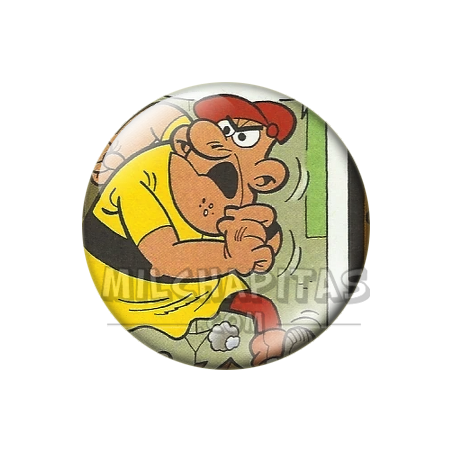 Chapa de Mortadelo y Filemón: Telesforo Bestiajez
