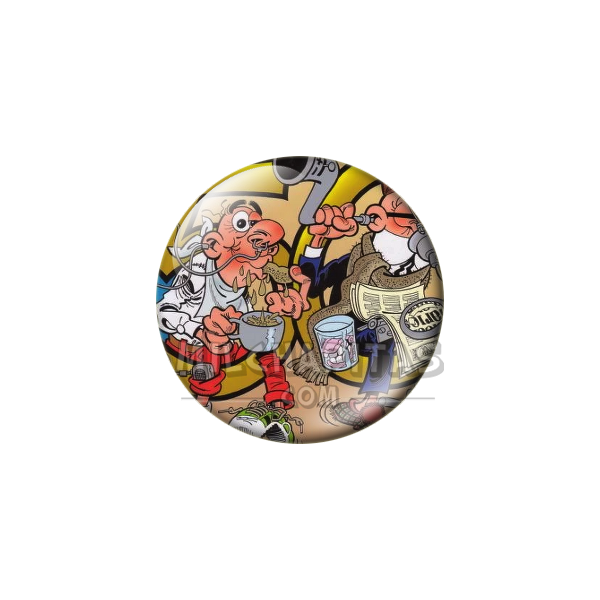 Chapa de Mortadelo y Filemón: Mortadelo y Filemón (50 Aniversario)