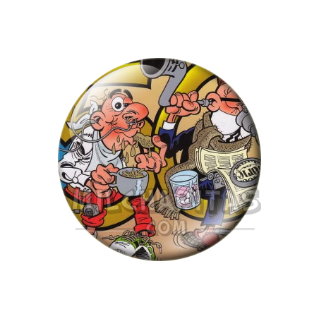 Chapa de Mortadelo y Filemón: Mortadelo y Filemón (50 Aniversario)