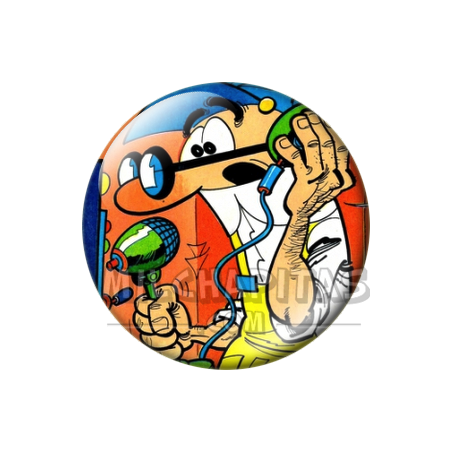 Chapa de Mortadelo y Filemón: Mortadelo (Disfraz de Piloto)
