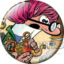 Chapa de Mortadelo y Filemón: Mortadelo (Disfraz de Genio)