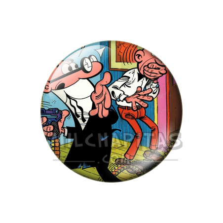 Chapa de Mortadelo y Filemón: Mortadelo y Filemón (El Antídoto)