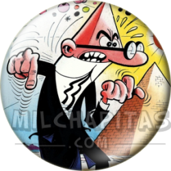 Chapa de Mortadelo y Filemón: Mortadelo (En Egipto)