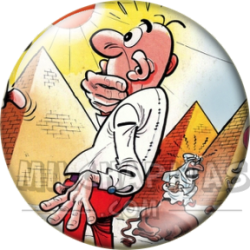 Chapa de Mortadelo y Filemón: Filemón (En Egipto)