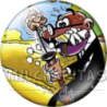 Chapa de Mortadelo y Filemón: Mortadelo (Cazador)
