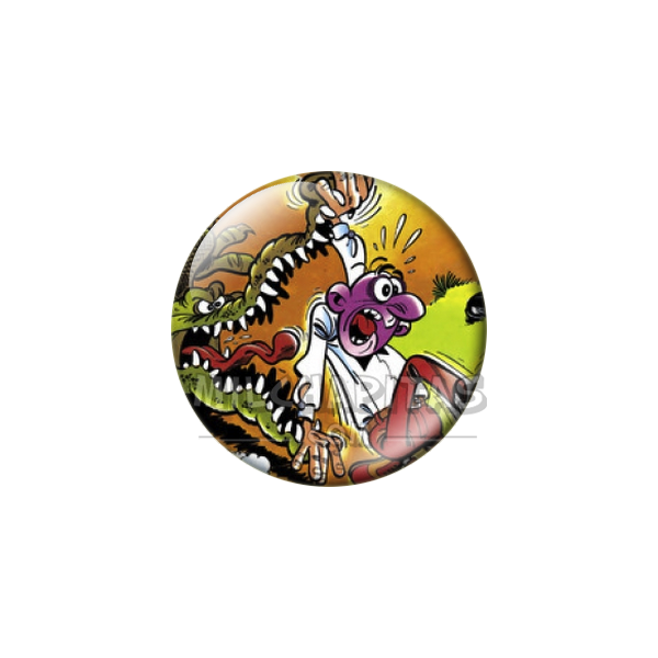 Chapa de Mortadelo y Filemón: Filemón (Con el Cocodrilo)