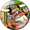 Chapa de Mortadelo y Filemón: Mortadelo (Disfraz de Ostrogodo)