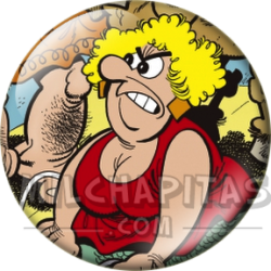 Chapa de Mortadelo y Filemón: Ofelia (Sirena)