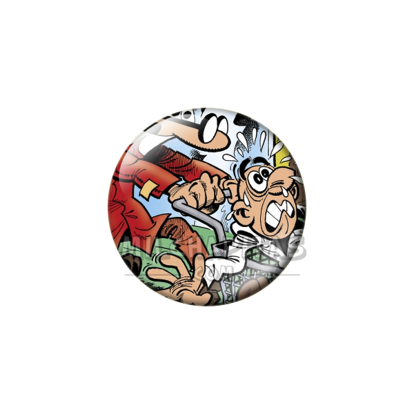 Chapa de Mortadelo y Filemón: Mortadelo (Disfraz de Enfermero)