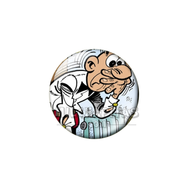 Chapa de Mortadelo y Filemón: Filemón (Preocupado)